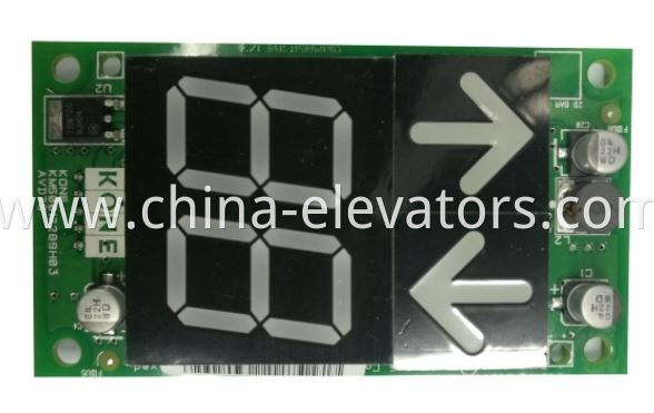KONE Elevator LOP Seven Segment Code Display Board KM50017288G11